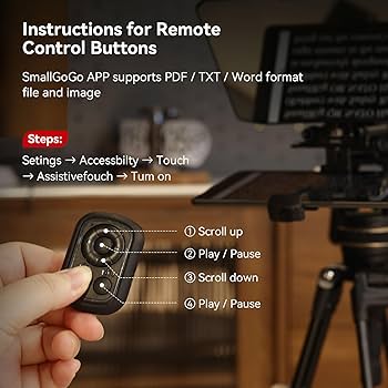 Amazon.com: SMALLRIG Teleprompter for iPad Tablet up to 11